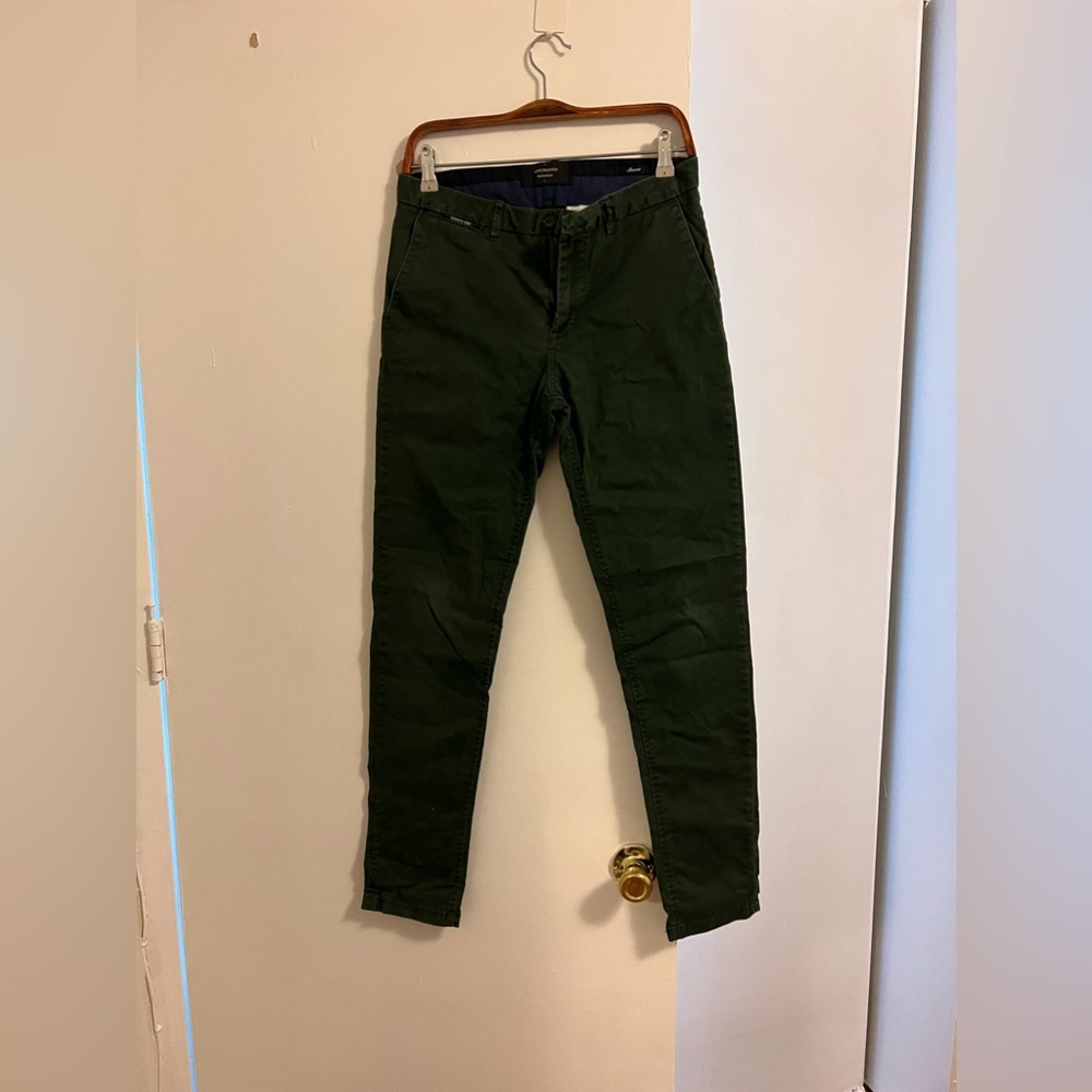 Scotch & Soda army green pants